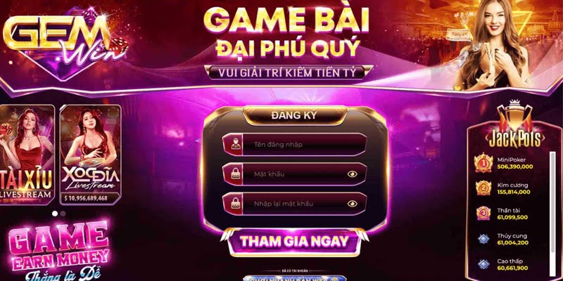 Sơ lược về sân chơi GEMWIN hot hit