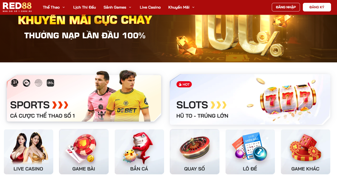 RED88 - Sân Chơi Cá Cược Trực Tuyến Hàng Đầu Châu Á 1 Giới thiệu khái quát thông tin nhà cái uy tín RED88
